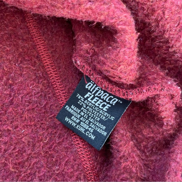 Kuhl Alfpaca Women’s Fleece 1/4 Zip Pullover Sweater | Size L - Picture 4 of 6